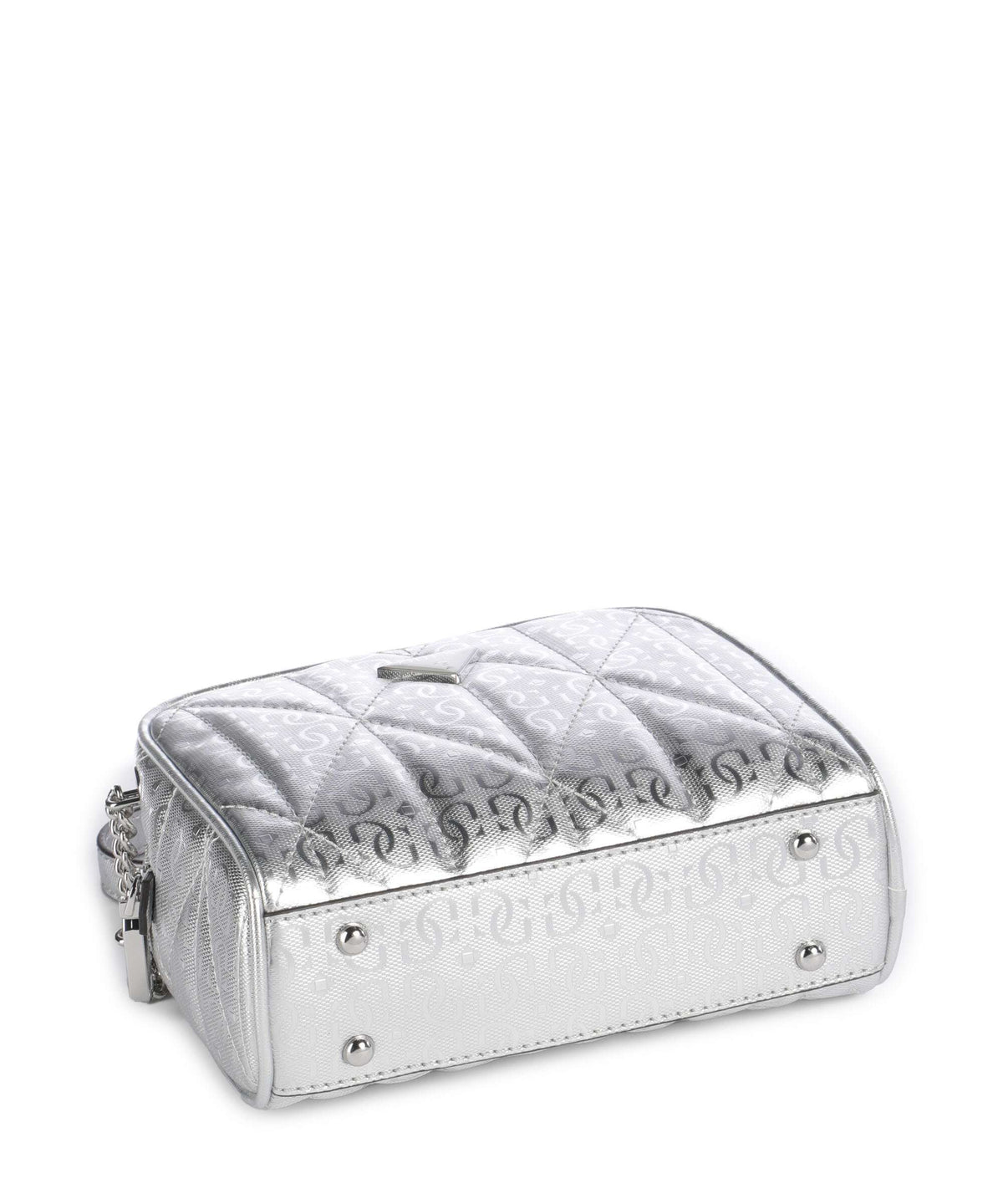 Guess Aldina G-Shine Crossbody bag silver