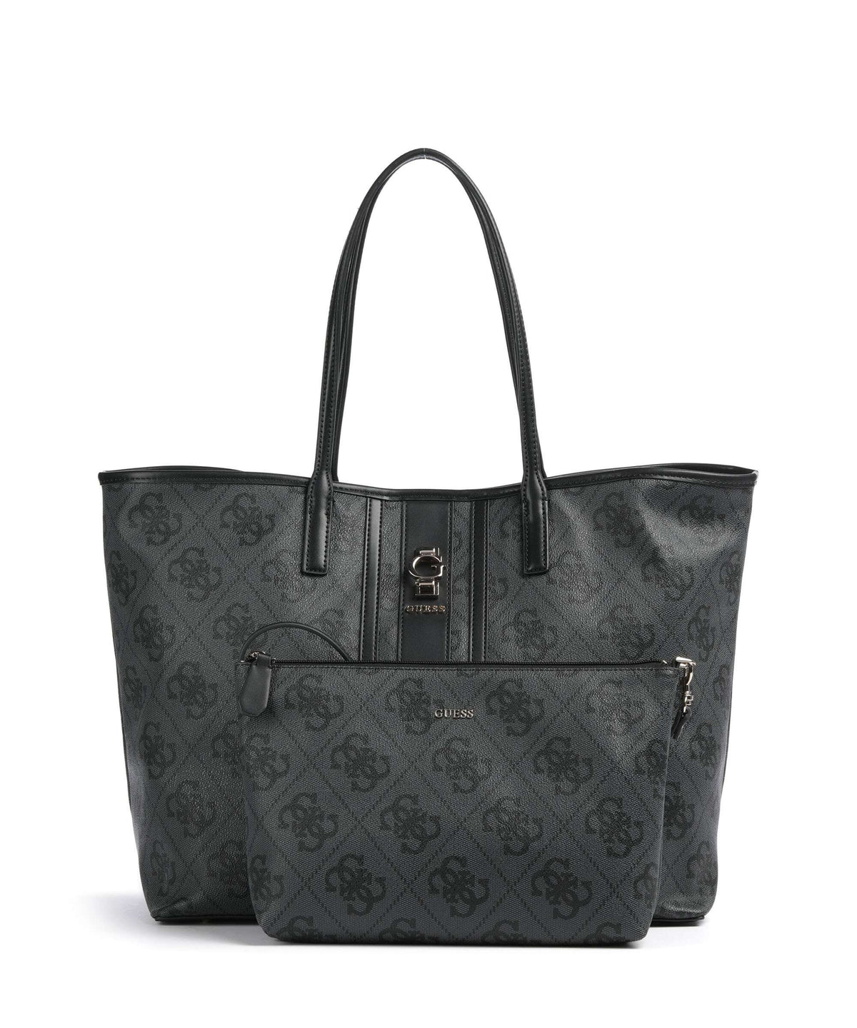 Guess Erenia Tote bag coal logo