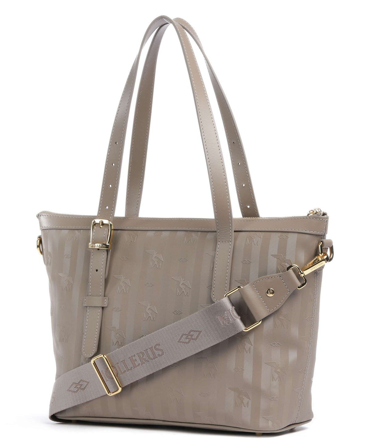 Maison Mollerus Vinerus Vallon Tote bag taupe grau