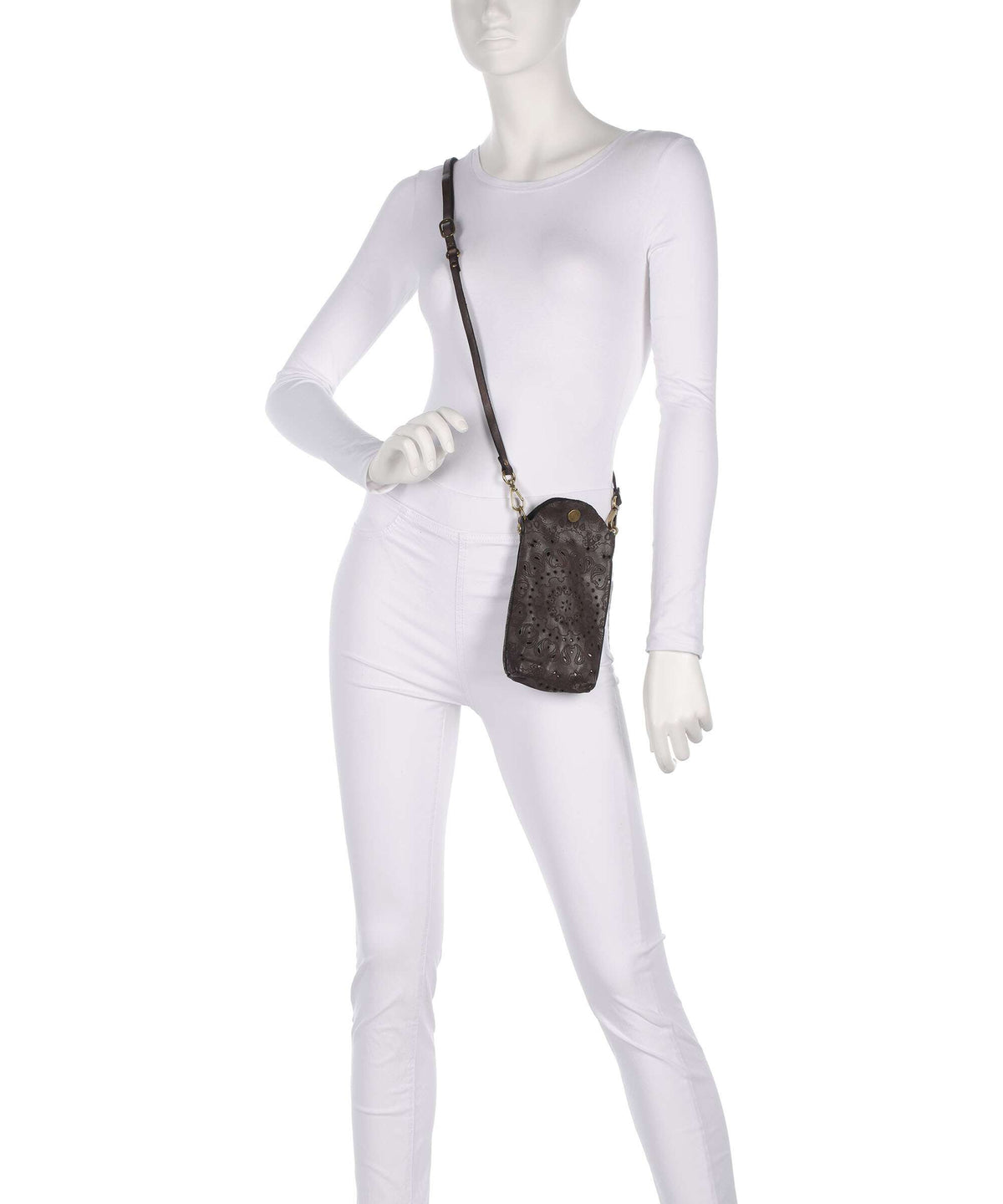 Campomaggi Phone bag grigio