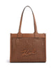 Karl Lagerfeld K/Skuare Cabas dark tan