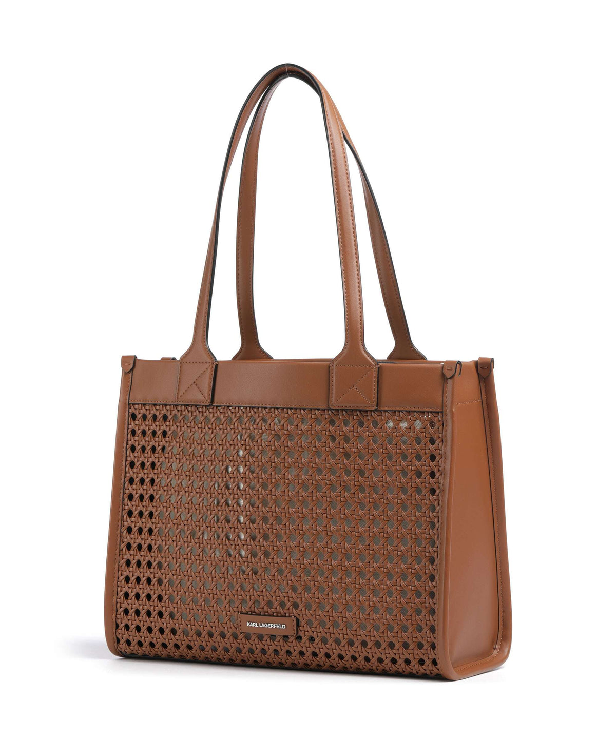 Karl Lagerfeld K/Skuare Tote bag dark tan