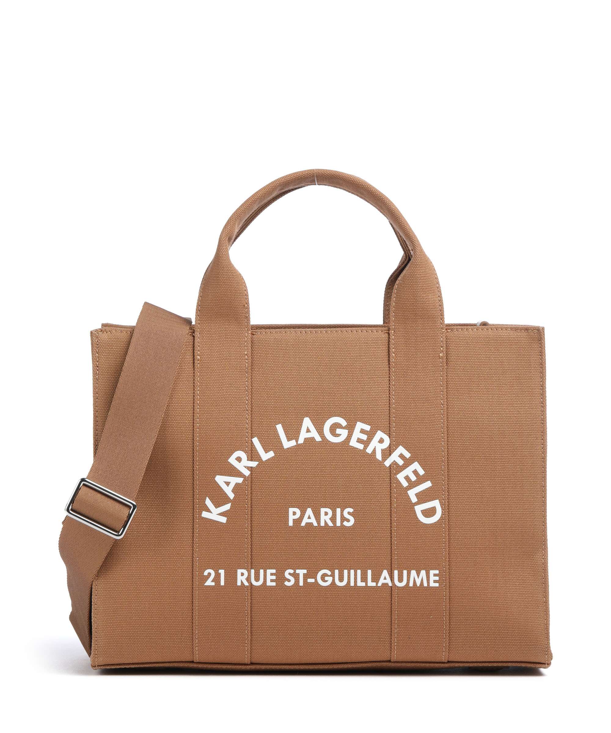 Karl Lagerfeld K/Rue St Guillaume Medium Handbag caramel