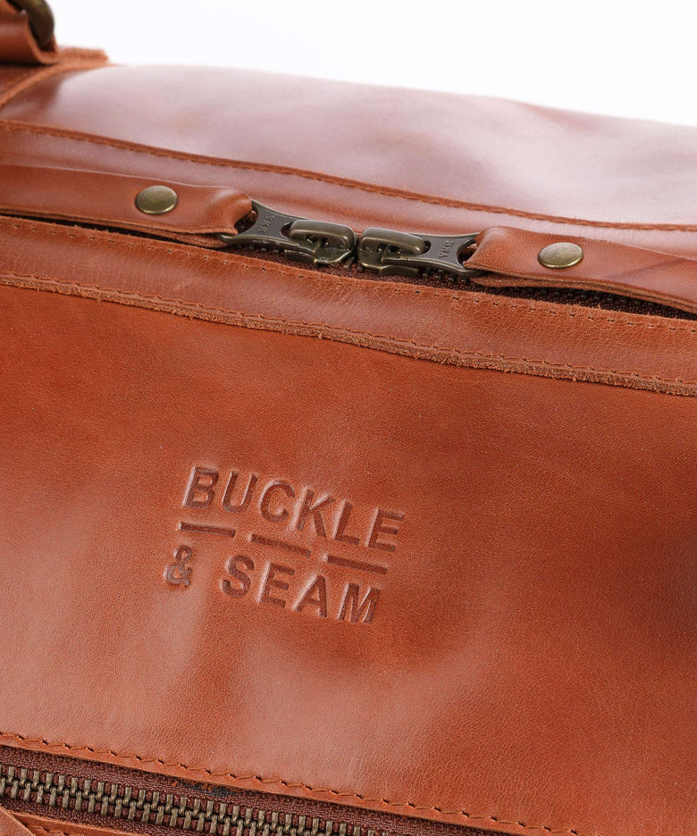 Buckle & Seam Willow Weekend bag cognac