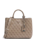 Guess Meridian Handbag latte logo