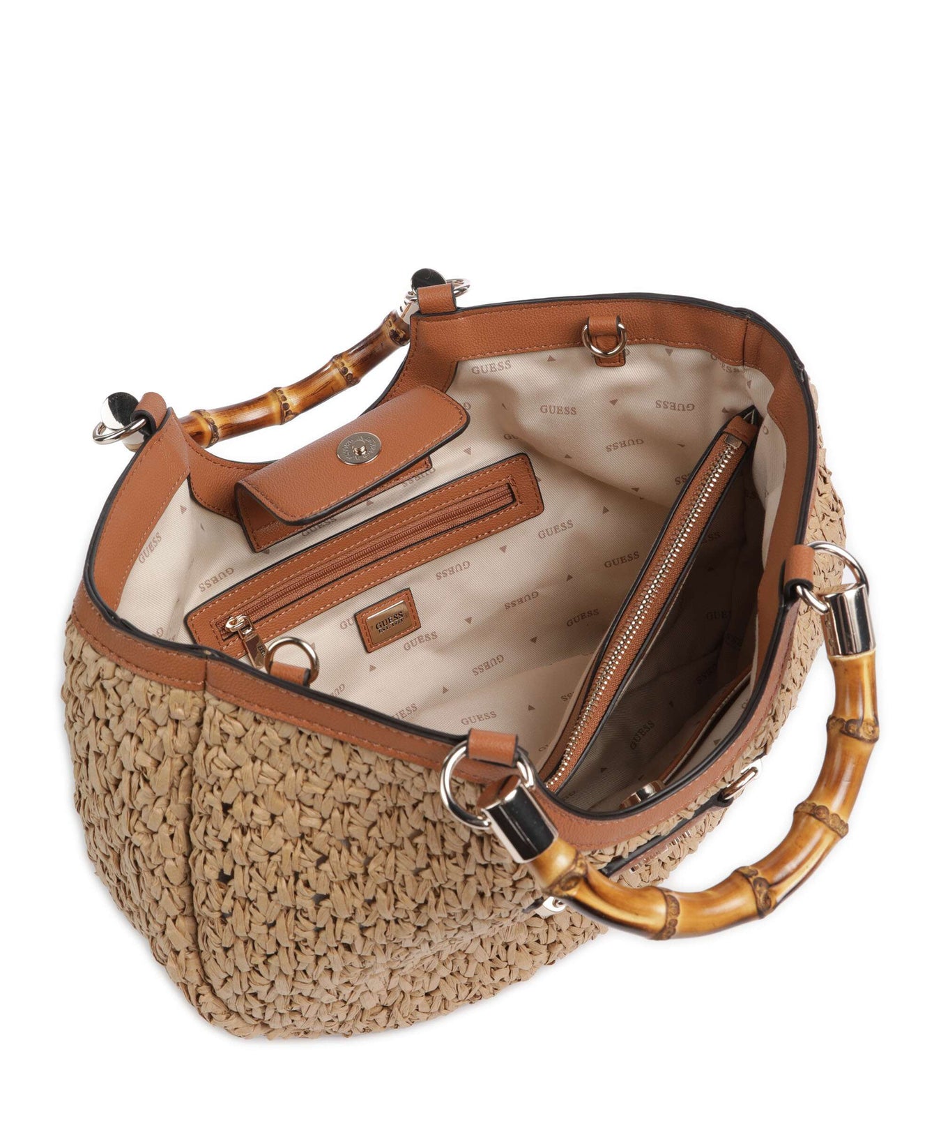 Guess Siria Handbag natural/cognac