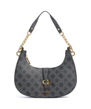 Guess Kuba Sac porté épaule charcoal logo