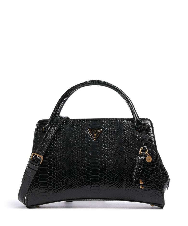 Guess Annita Python Handbag black
