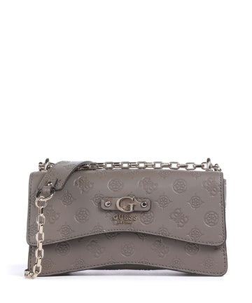 Guess Gerty Peony Sac porté épaule dark taupe
