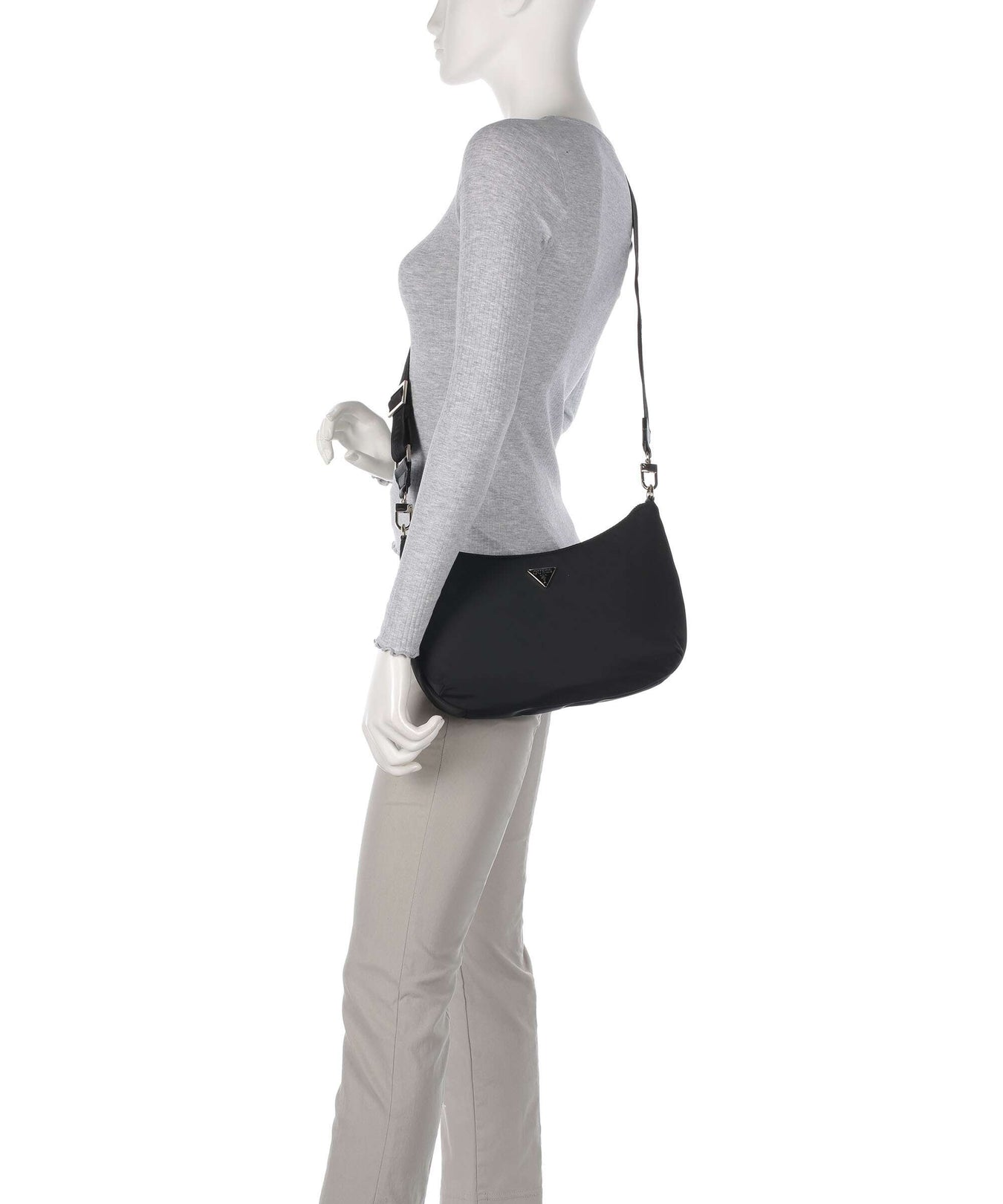 Guess Gemma Eco Crossbody bag black