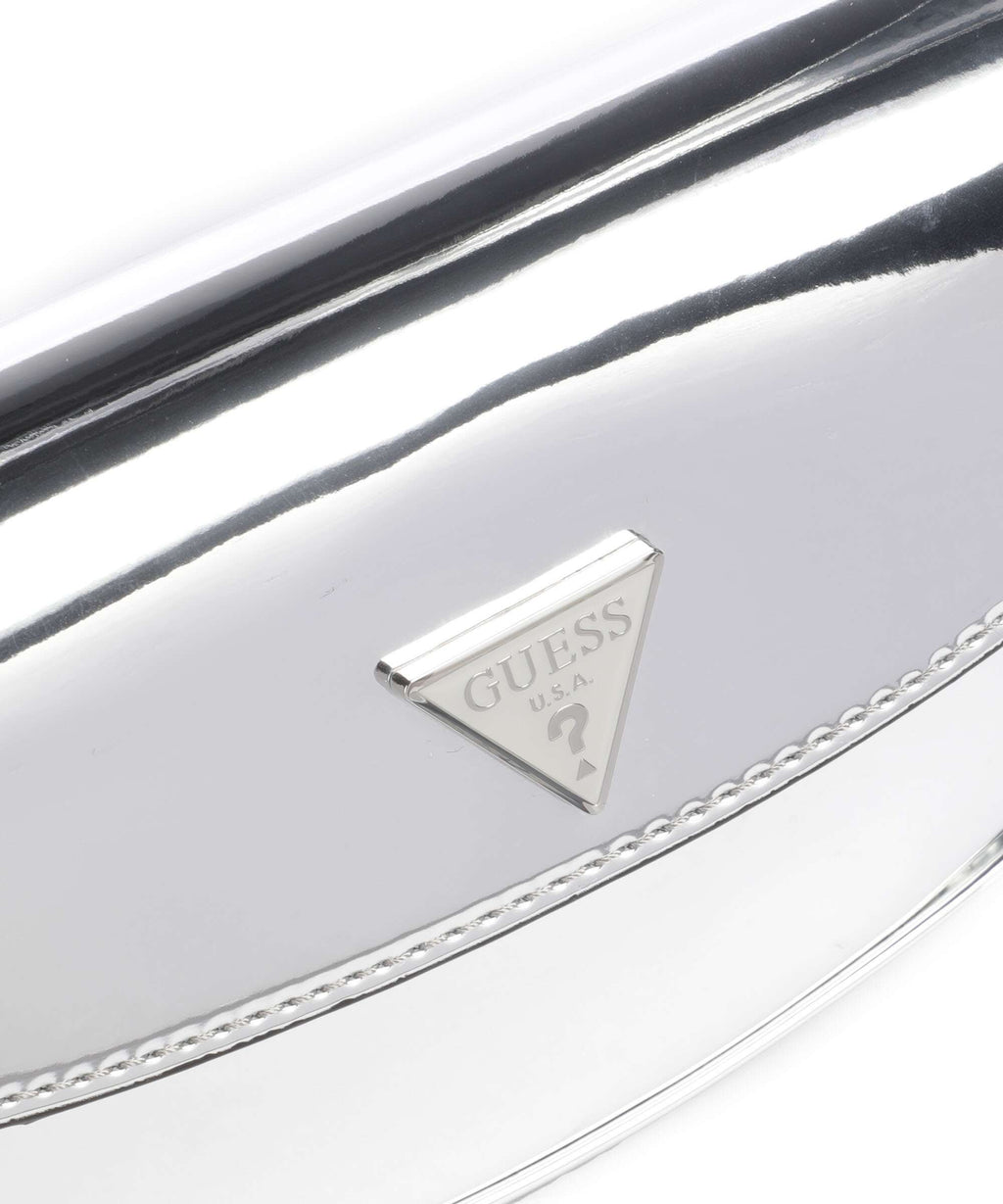 Guess Arnela Mirror Shoulder bag silver