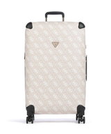 Guess Berta Maxi 4G Valise 4 roues sand logo
