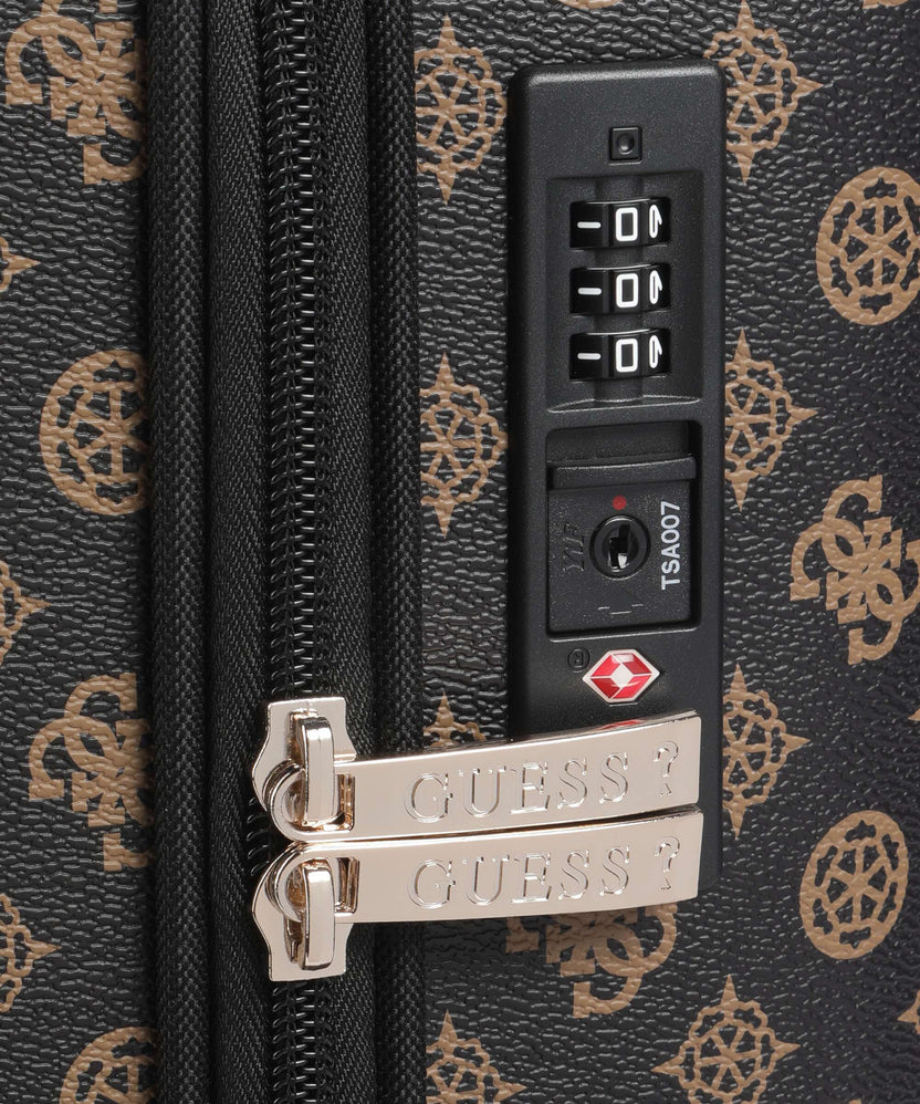 Guess Wilder Spinner (4 wheels) brown