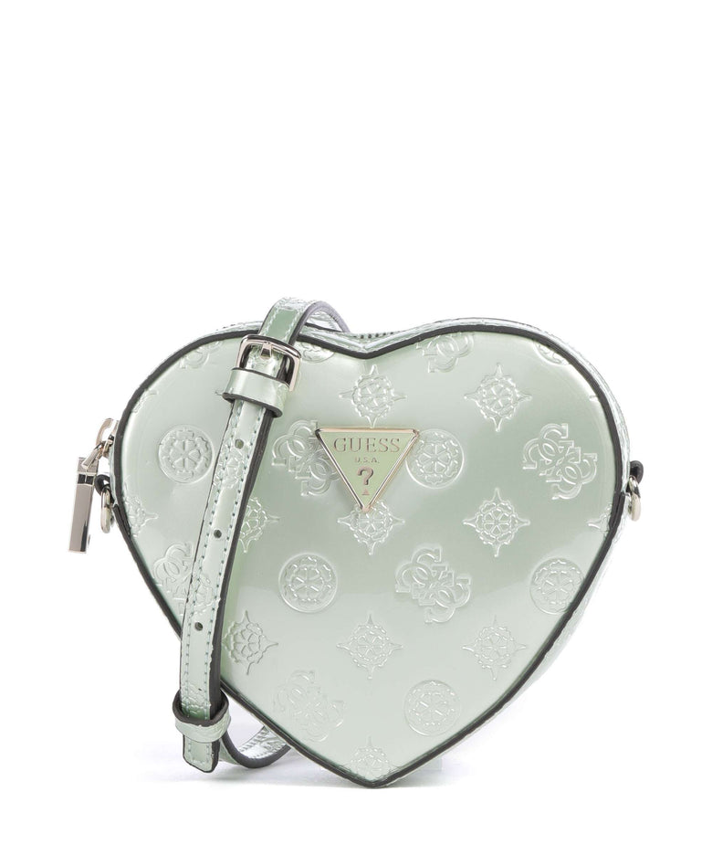 Guess Arnela Crossbody bag celadon logo