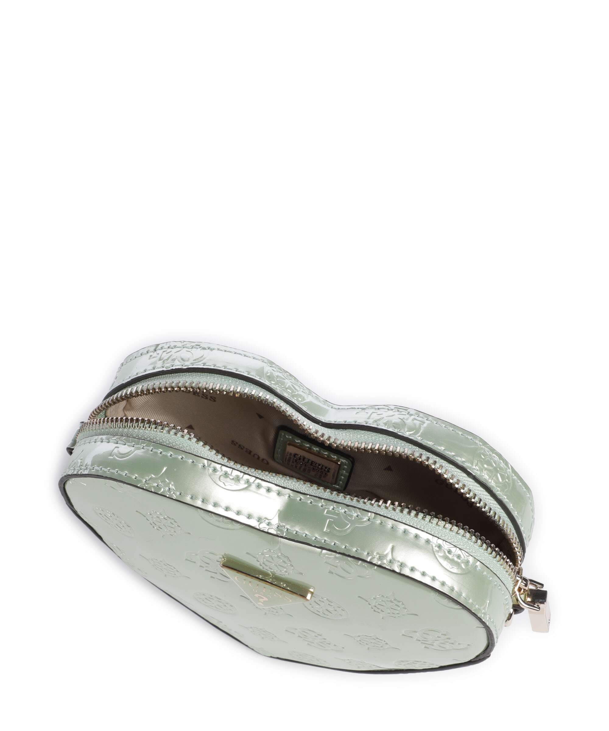 Guess Arnela Crossbody bag celadon logo