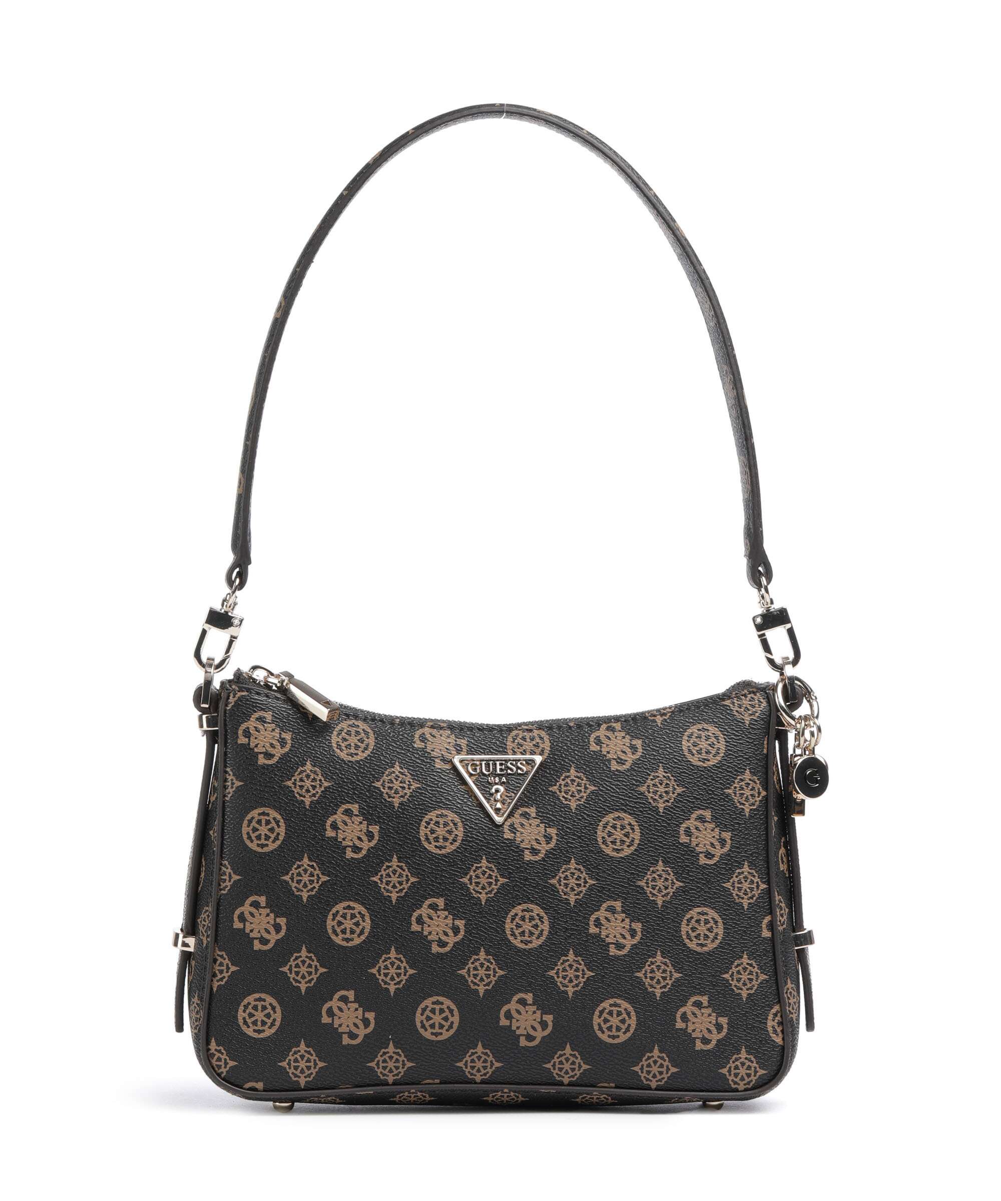 Guess Erica Eco Shoulder bag mocha logo