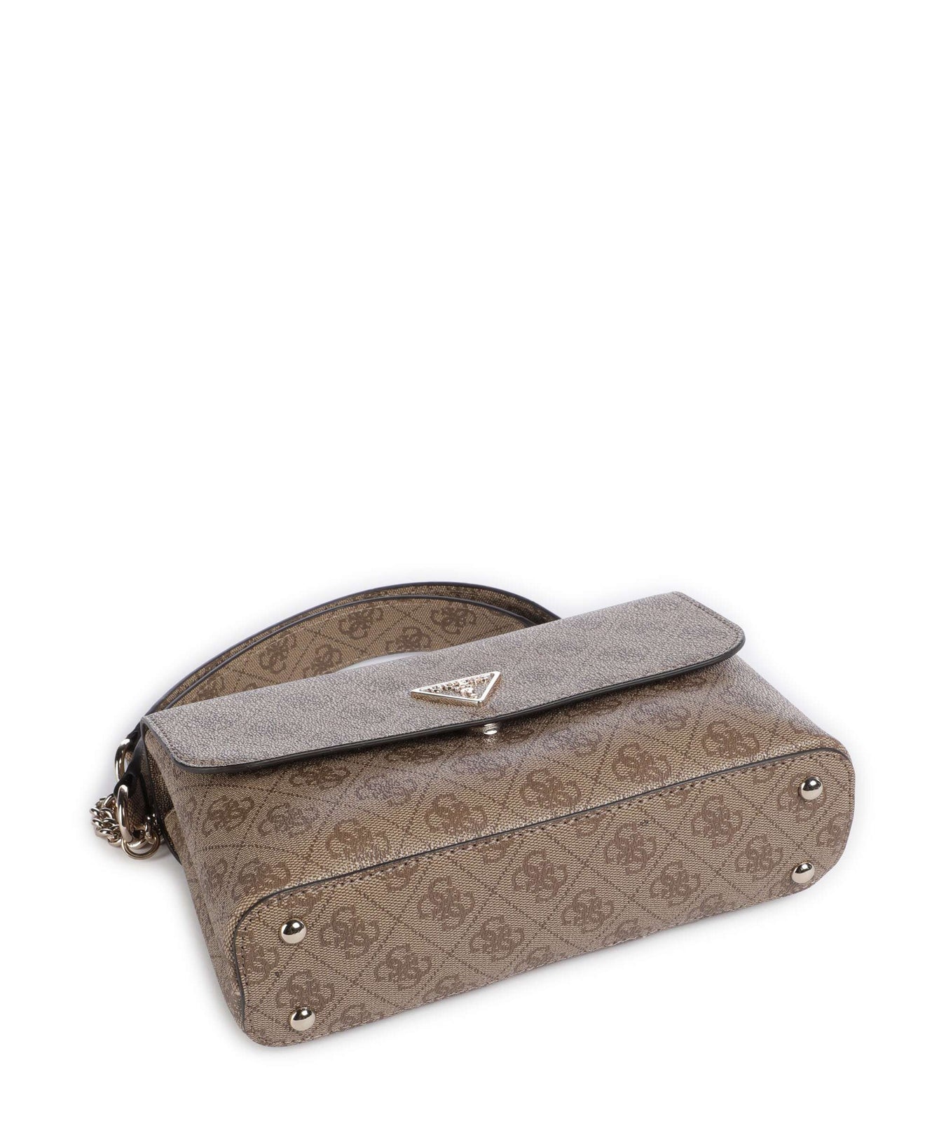 Guess Erica Eco Shoulder bag latte logo