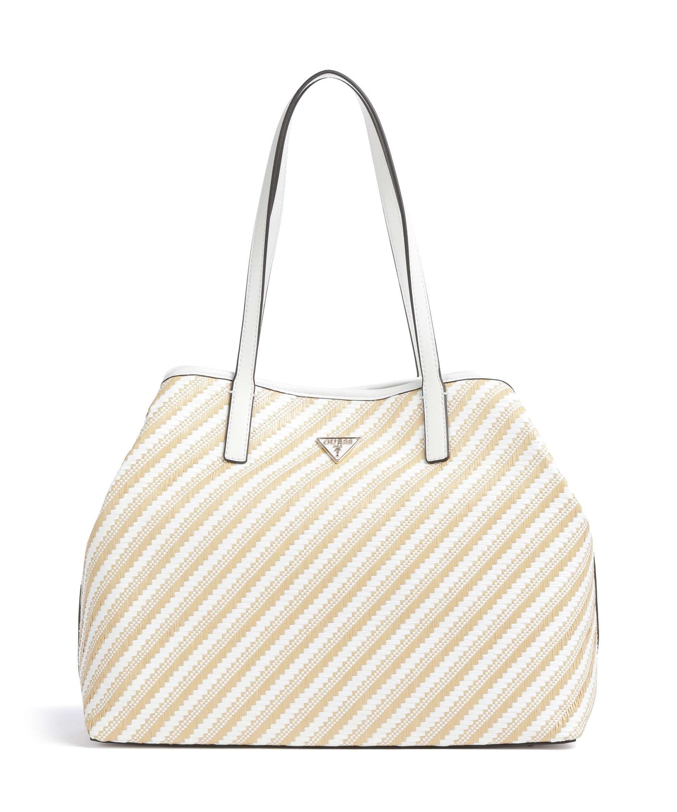 Guess Vikky Large Tote bag natural/white