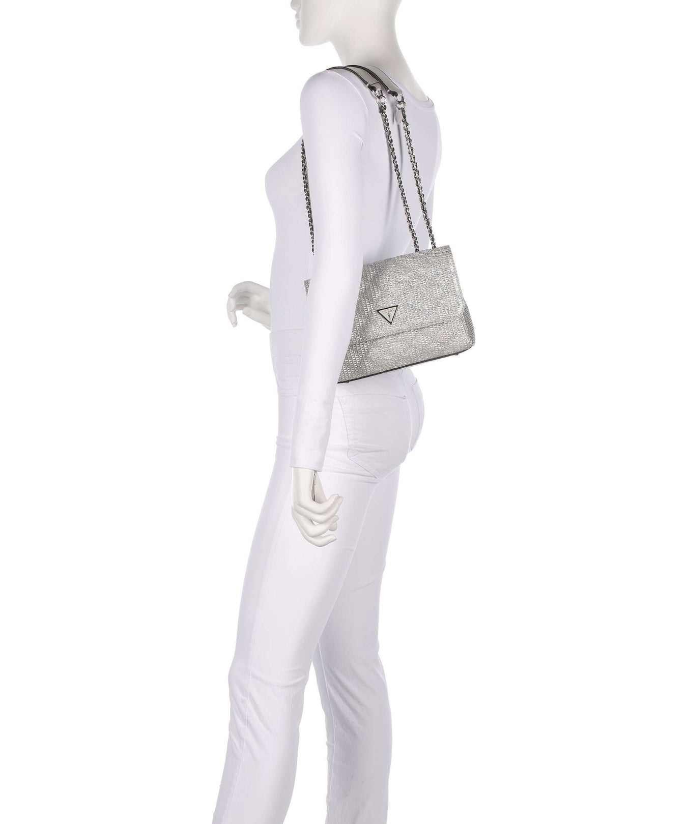 Guess Giully Shoulder bag silver