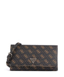Guess Noelle Q Logo Portefeuille brown logo