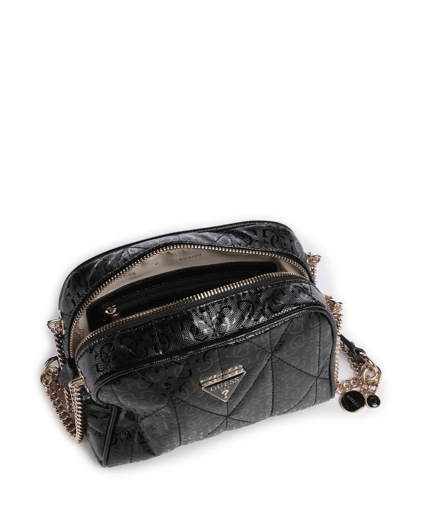 Guess Aldina G-Shine Crossbody bag black