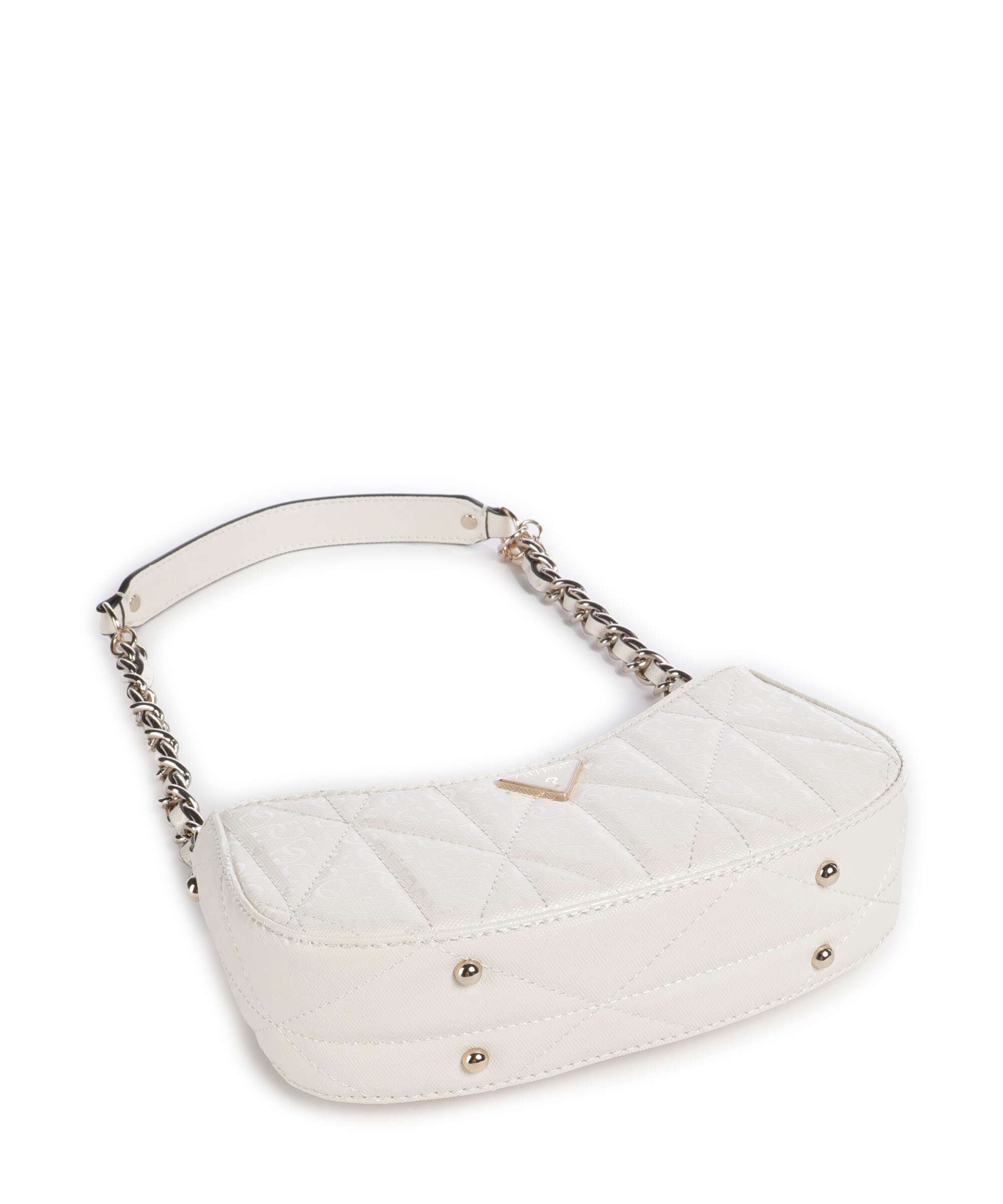 Guess Aldina G-Shine Shoulder bag offwhite