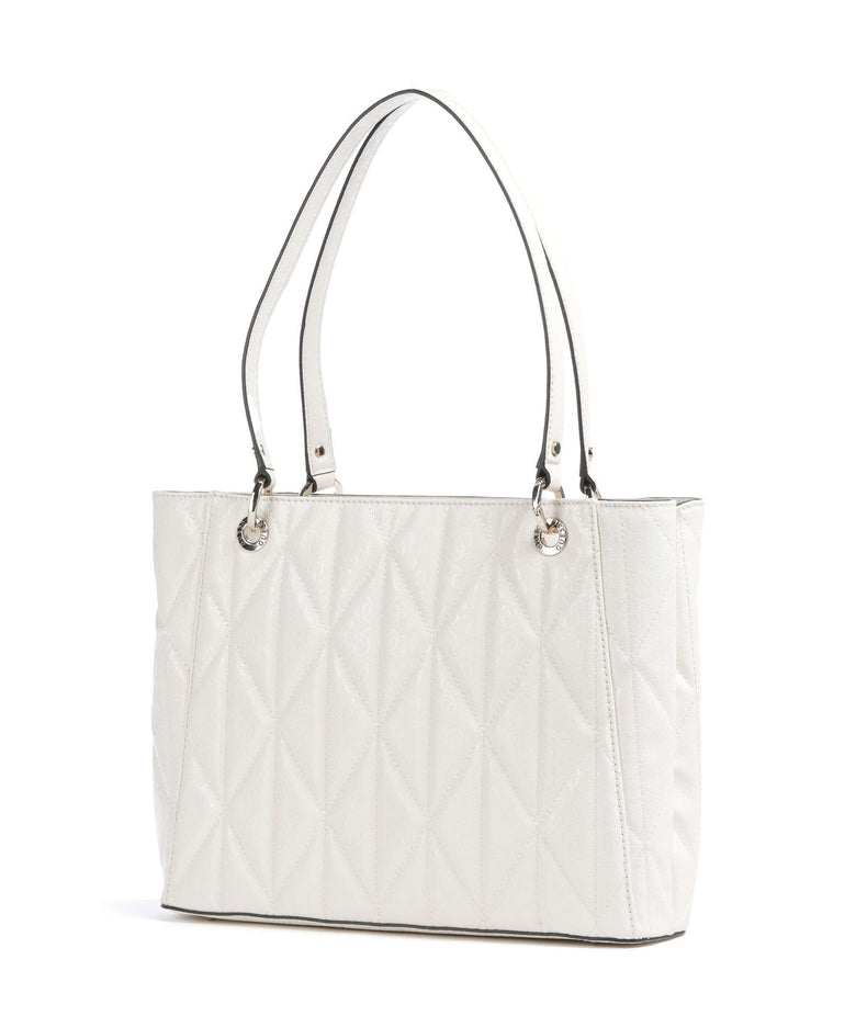 Guess Aldina G-Shine Tote bag offwhite