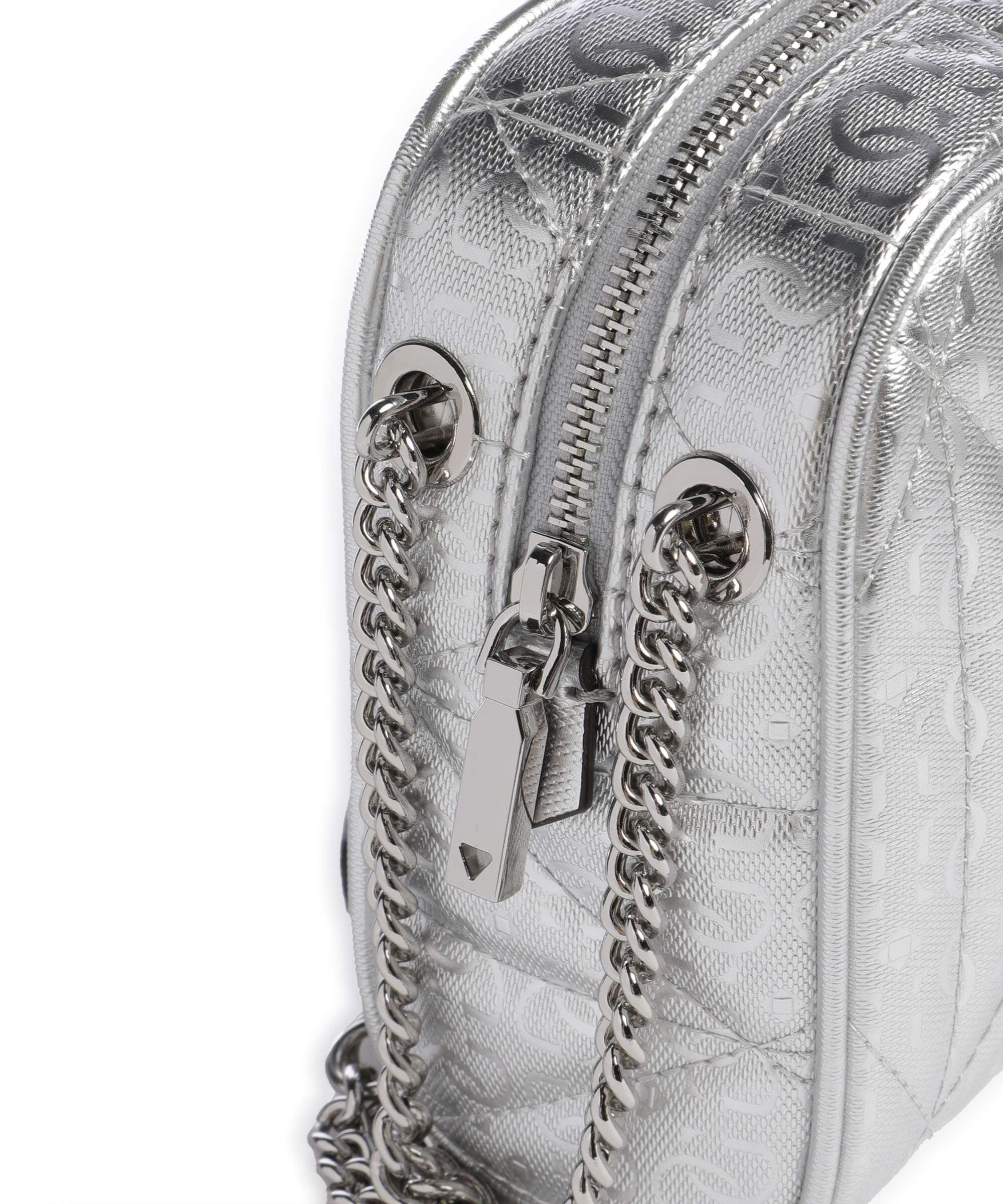 Guess Aldina G-Shine Crossbody bag silver