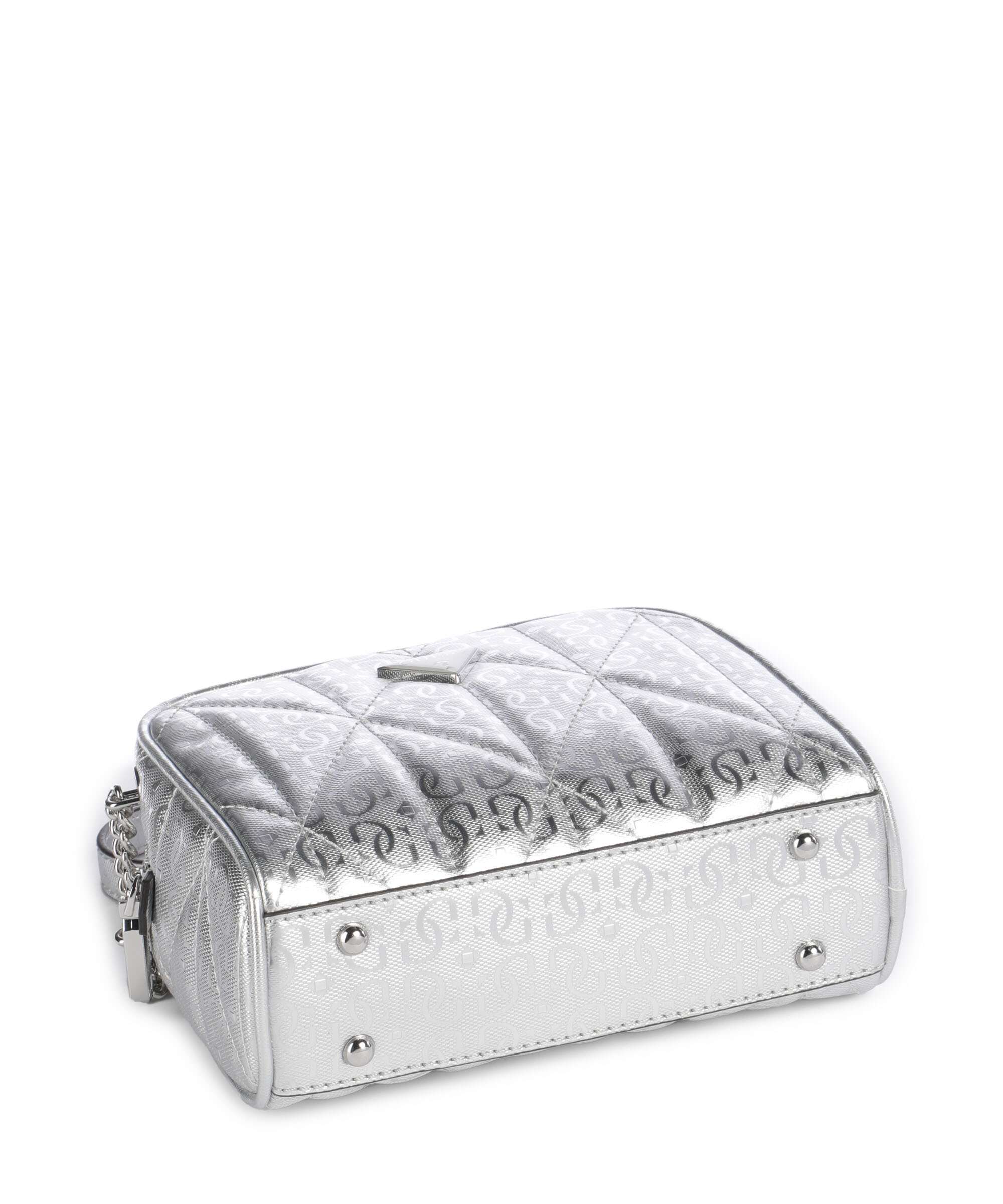 Guess Aldina G-Shine Crossbody bag silver