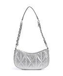 Guess Aldina G-Shine Sac porté épaule silver