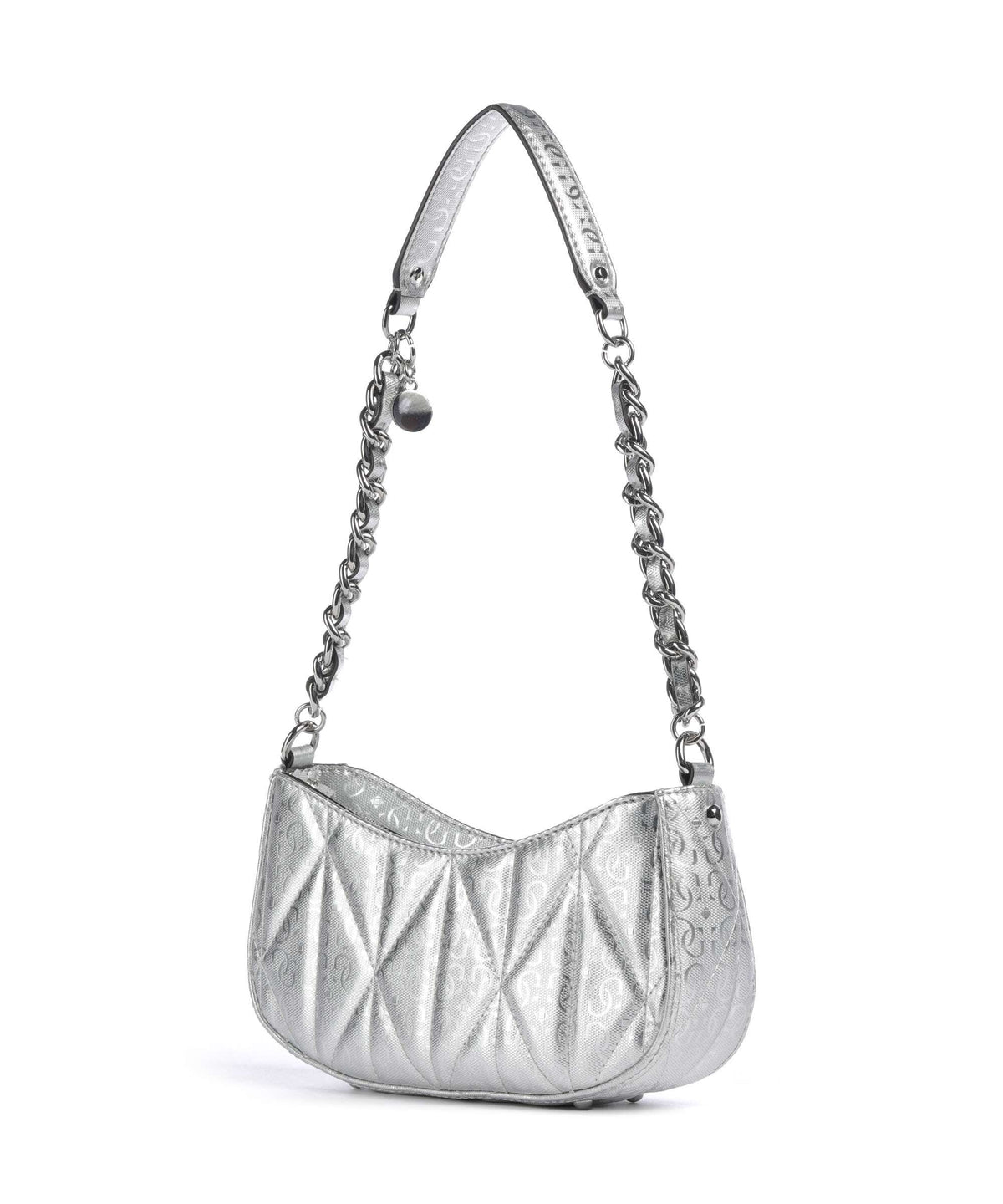 Guess Aldina G-Shine Shoulder bag silver