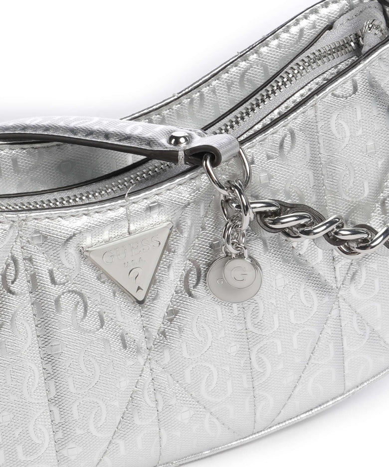 Guess Aldina G-Shine Shoulder bag silver