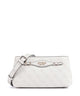Guess Katya 4G Logo Crossbody bag white logo