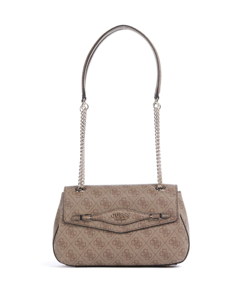 Guess Katya 4G Logo Shoulder bag latte logo