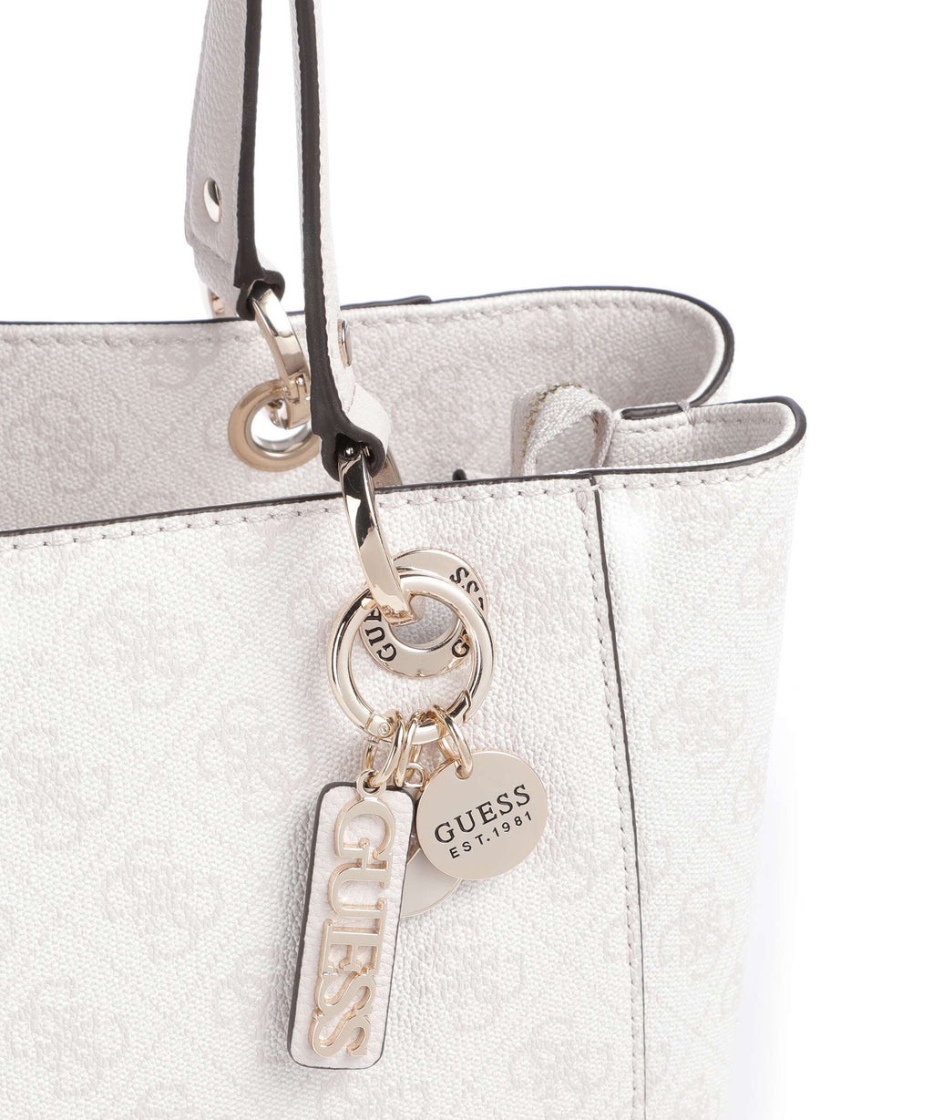 Guess Noelle Tote bag white logo