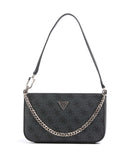 Guess Noelle Mini Sac porté épaule coal logo