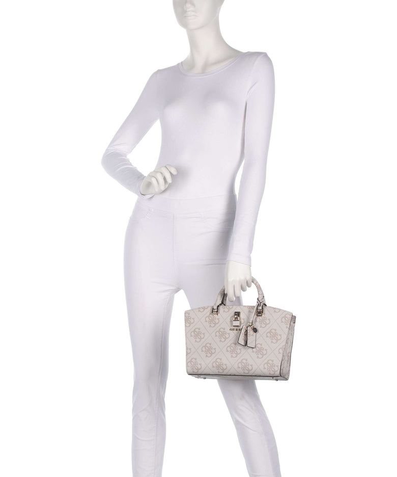 Guess Queensland Big 4G Logo Handbag dove logo