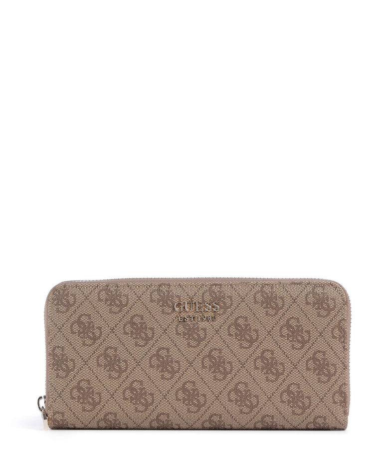 Guess Brenton Wallet latte logo