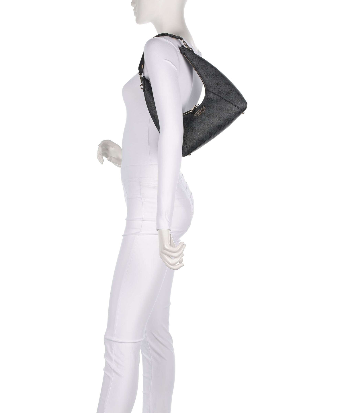 Guess Calista Shoulder bag coal logo