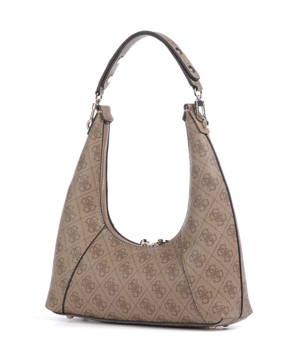 Guess Calista Shoulder bag latte logo