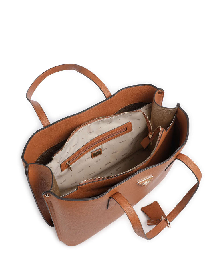 Guess Meridian Tote bag cognac