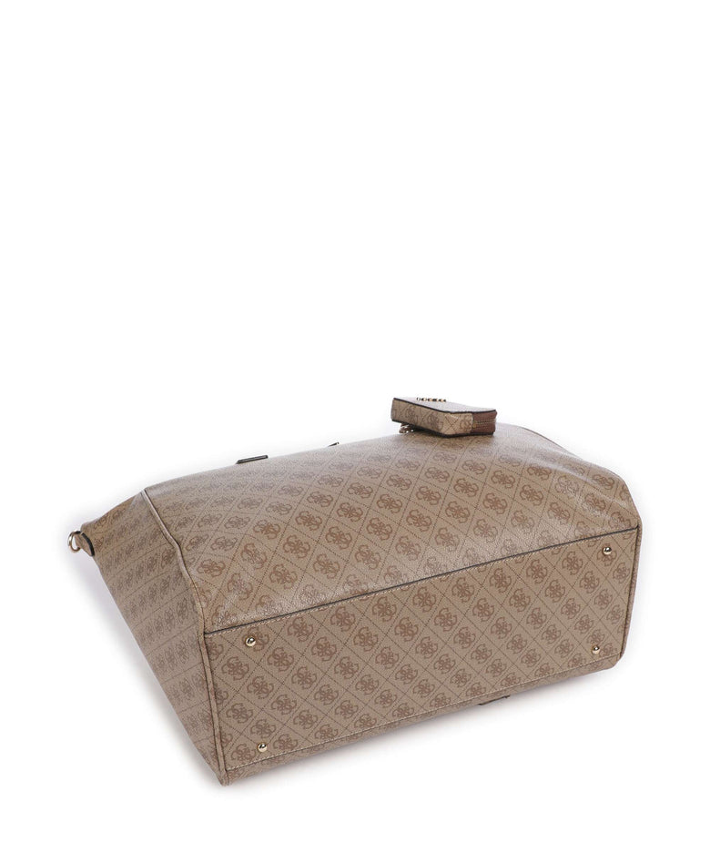 Guess Latona Weekend bag latte logo