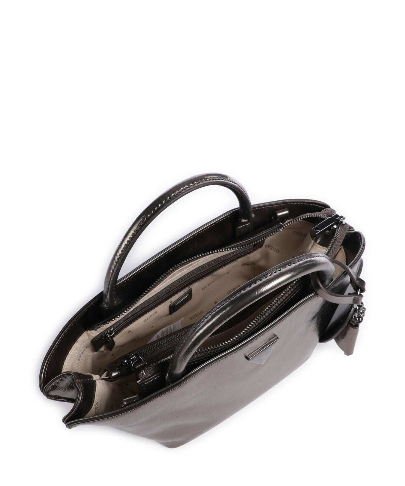 Guess Bolena Handbag pewter