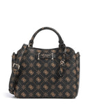 Guess Silia Sac à main espresso logo