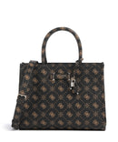 Guess Silia Sac à main espresso logo