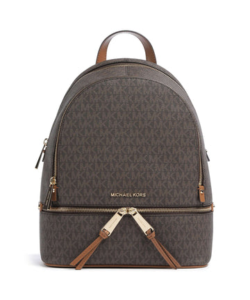 Michael Kors Rhea Zip Sac à dos brown
