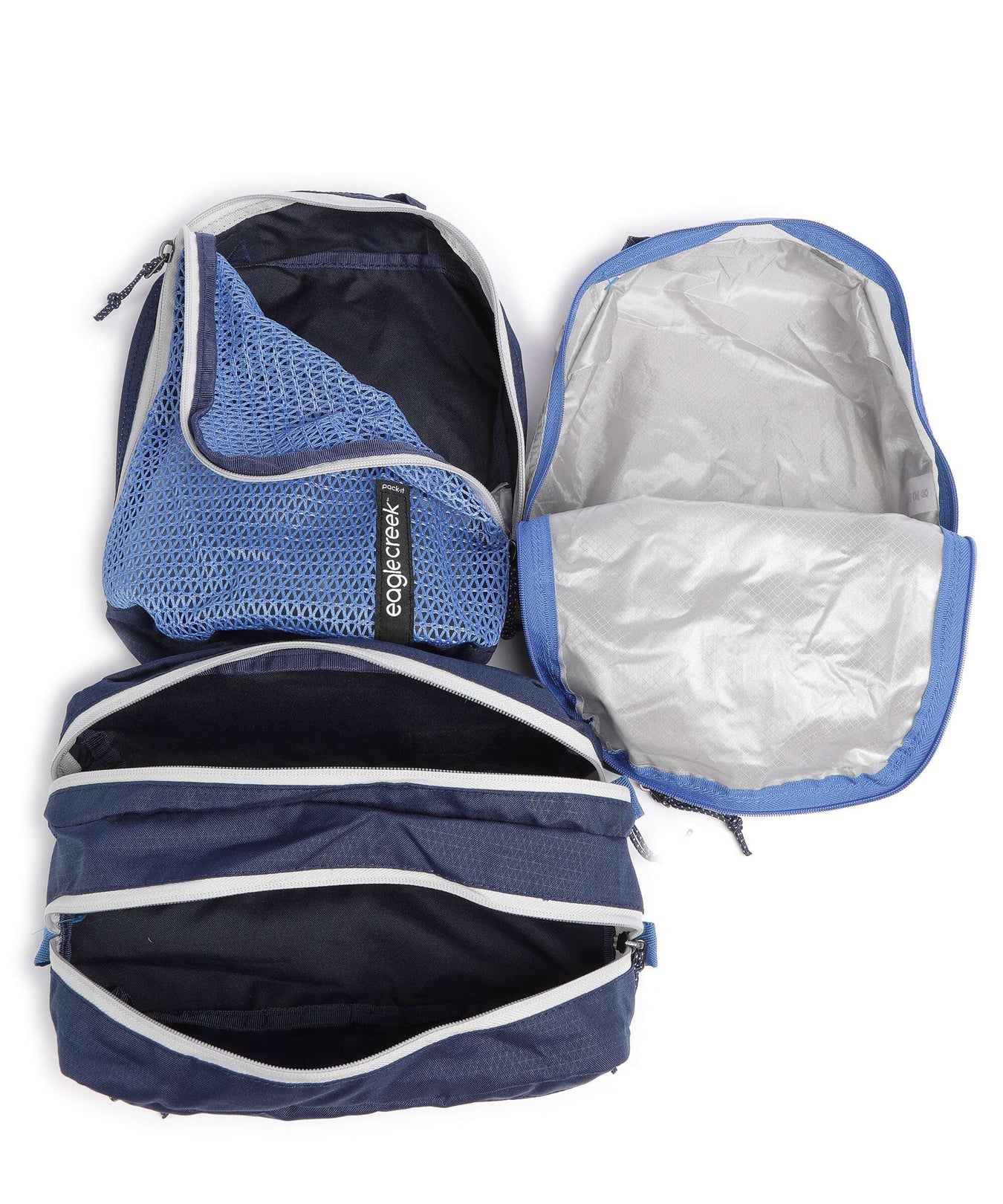 Eagle Creek Pack-It Overnight Set Travel accessory blue/grey