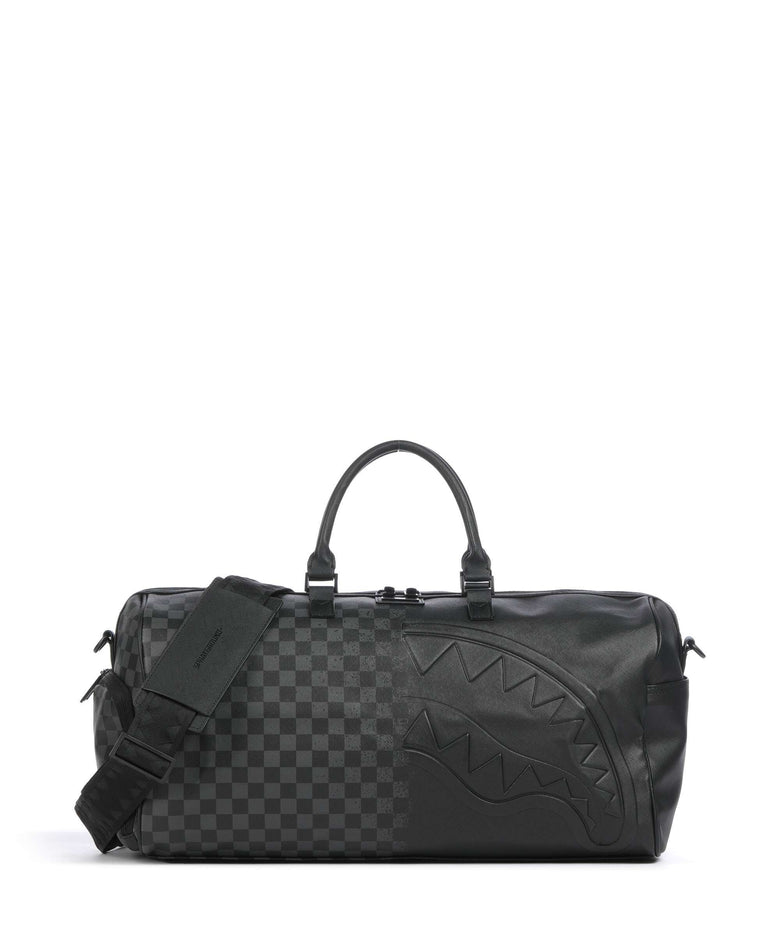 Sprayground Half Spritz Weekend bag black/grey