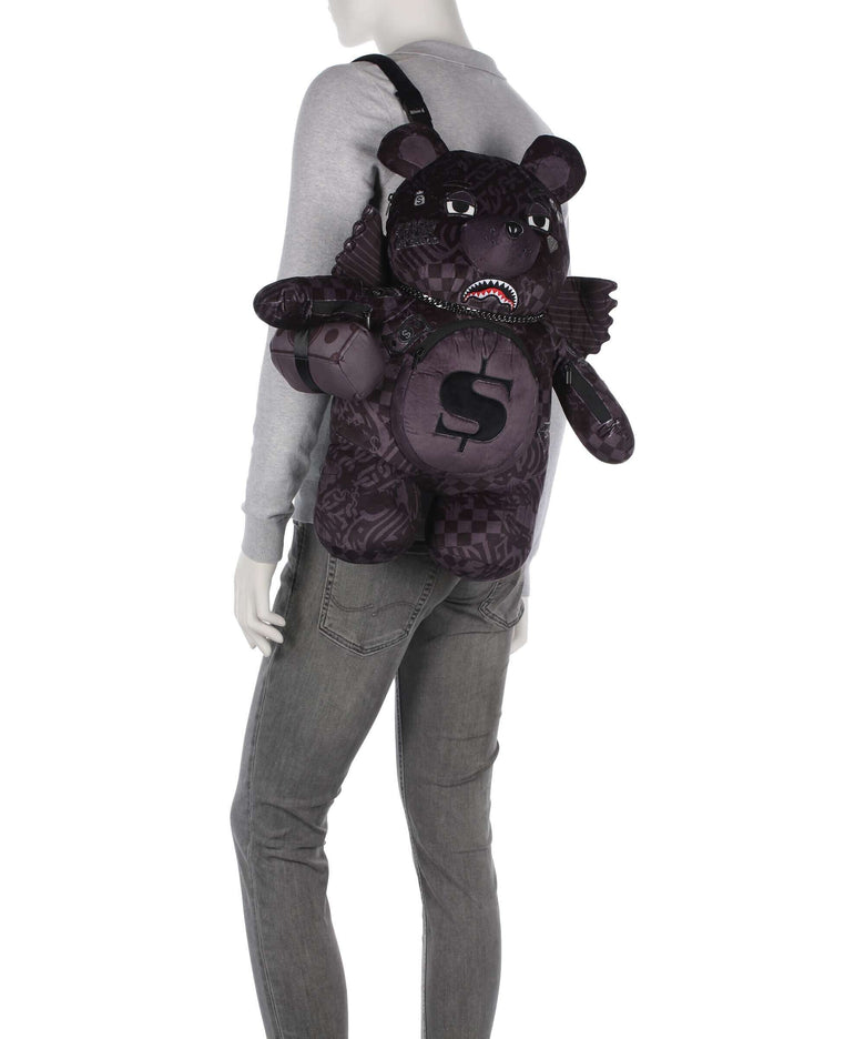 Sprayground 3AM Check Teddy Bear Backpack multicolour