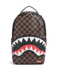 Sprayground Peeking Character Check Backpack multicolour